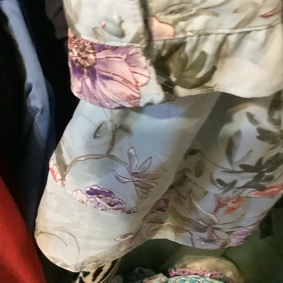 Nannette‎ Floral Midi Dress - Light Blue and Pink - Picture 7 of 10